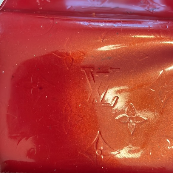 Authentic Louis Vuitton Red Vernis Wallet - Picture 10 of 17